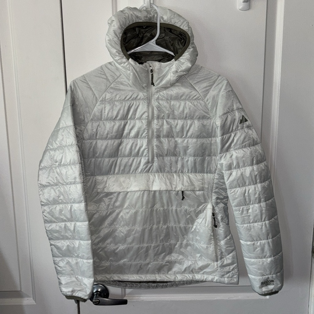 Strafe insulated pullover hooded jacket S
